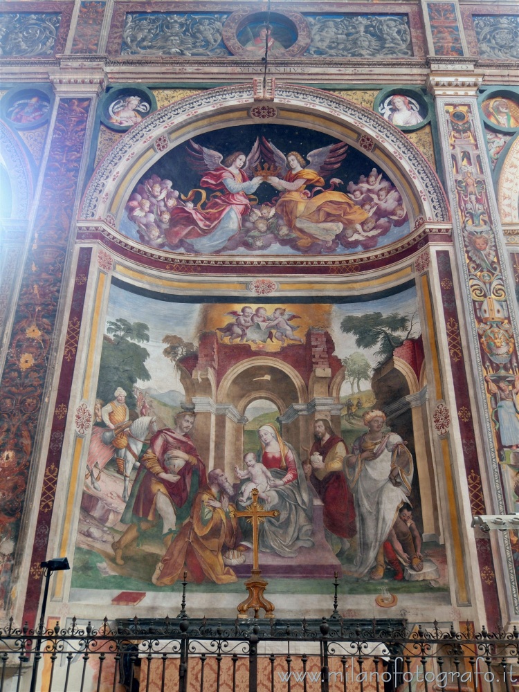 Meda (Monza e Brianza) - Cappella dell'adorazione dei Magi nella Chiesa di San Vittore